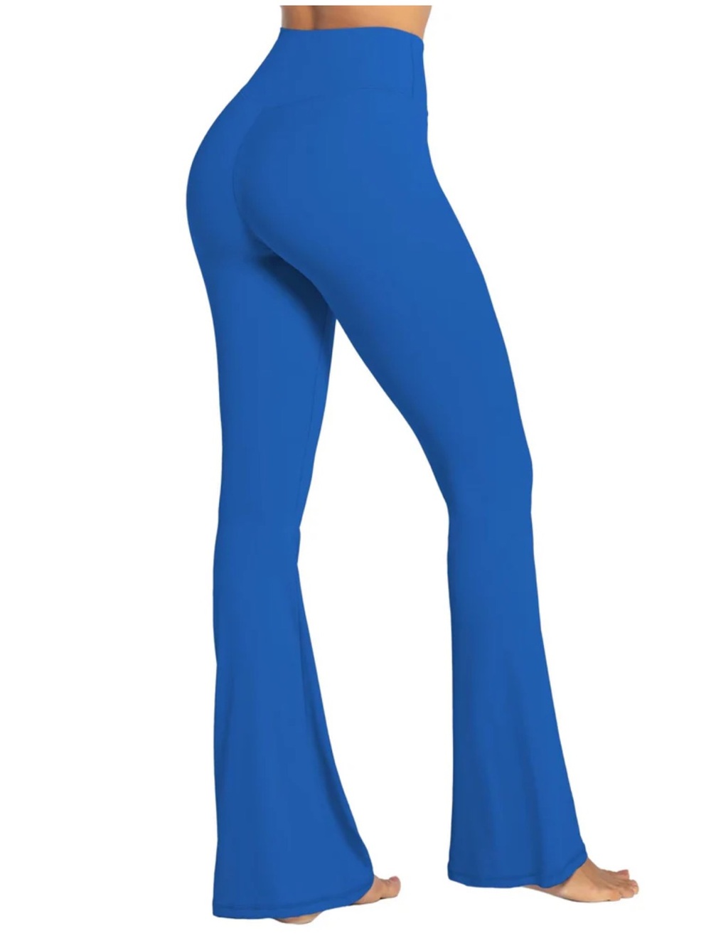 Sunzel Royal Blue Flared Yoga‎ Pants Size Small